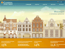 Tablet Screenshot of gammainvest.com